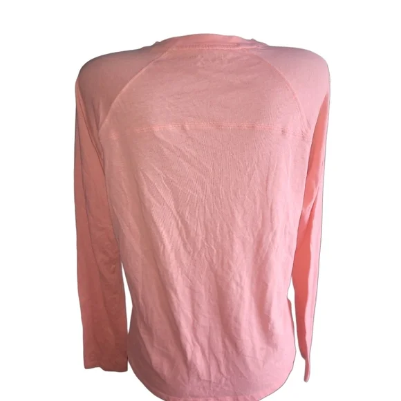 Under Armour Salmon Pink Long Sleeve Top M - Picture 6 of 7